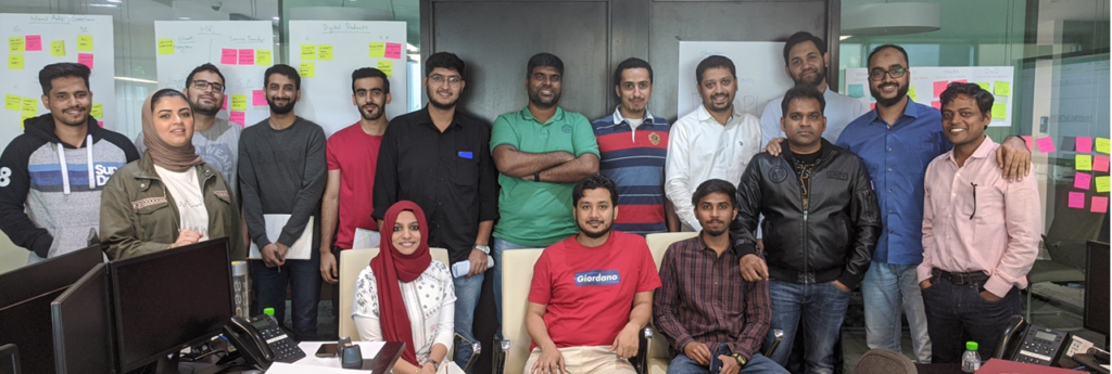Madafu UX design thinking workshop with client team in UAE